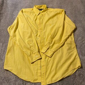 Ralph Lauren Men's Button Up Long Sleeve Polo